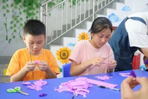 【童心话七夕·文化植心间】东城儿童之家/童心港湾开展七夕主题手工活动