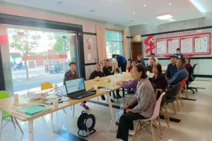 【社工站动态】和仁社工在琴江镇开展“蓝马甲行动”公益讲座