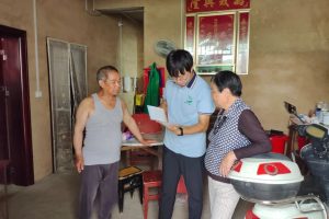 木兰乡民政服务站开展社会救助政策宣传活动