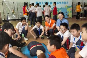壹基金儿童平安生存训练营|走进石城县第二小学