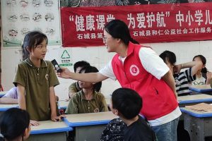 【品牌项目进展】“你我伙伴”课程走进石城县第五小学