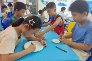 东城儿童服务站|纸上“长”水果·巧手显创造