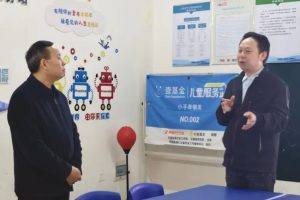赣州市民政局领导莅临石城县东城儿童服务站调研指导